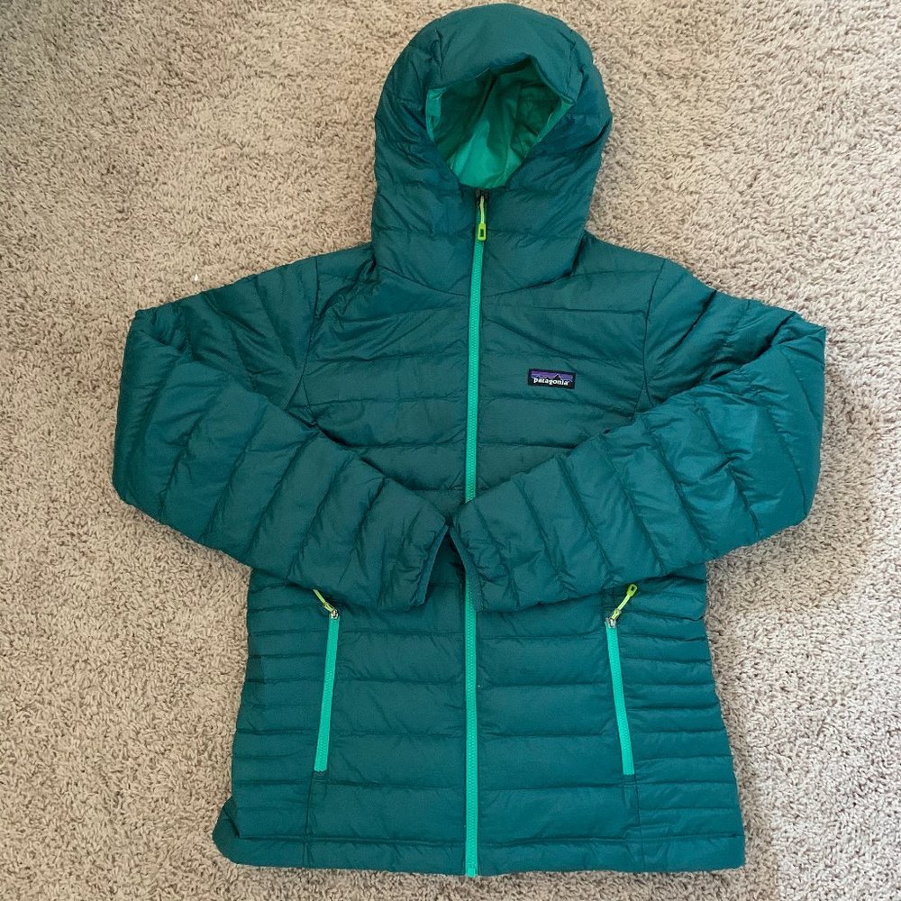 Patagonia Women's Down Sweater Hoodie Jacket